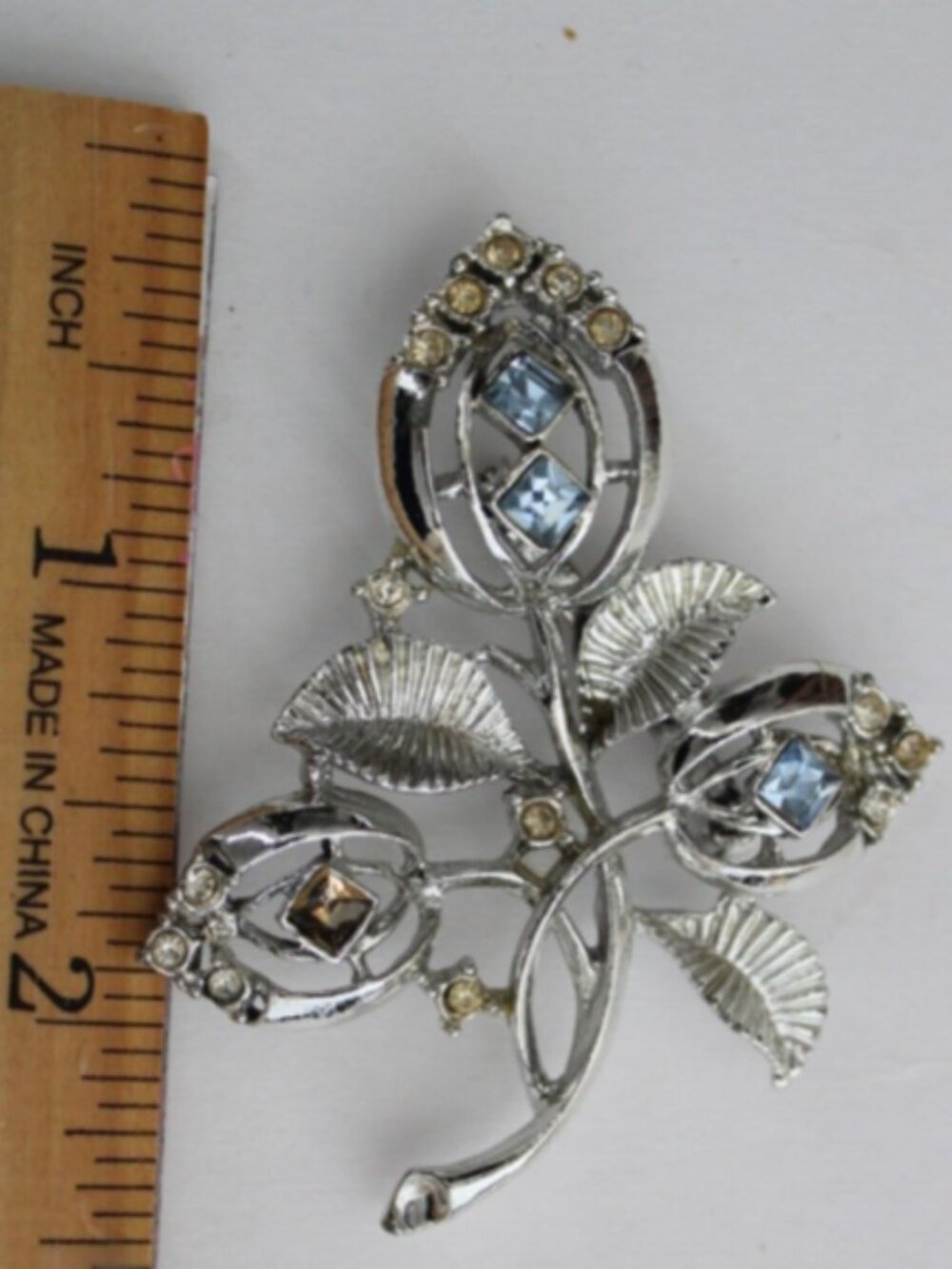 Vintage Floral Brooch